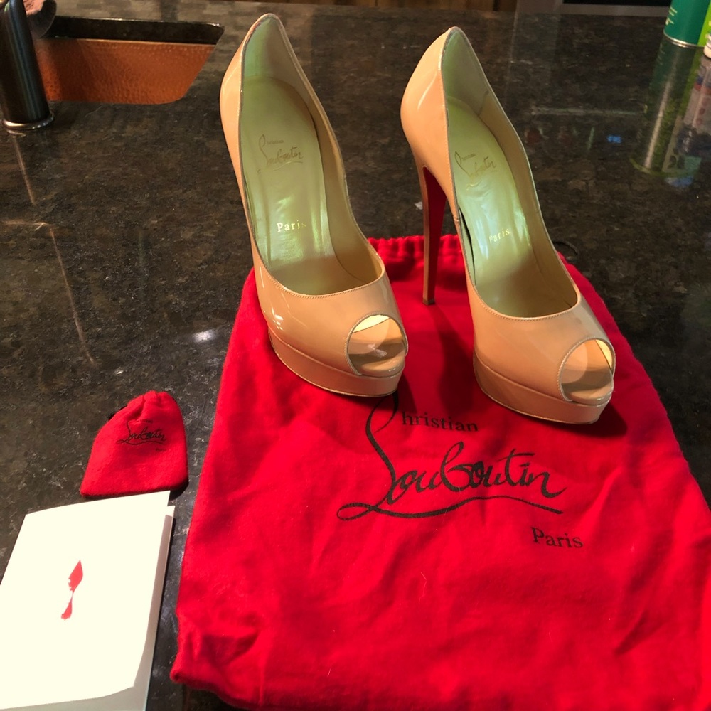 Christian Louboutin Lady Peep 150